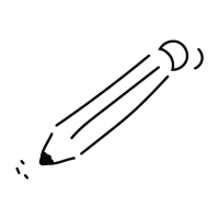 Objets contours_Crayon Objets contours_Crayon